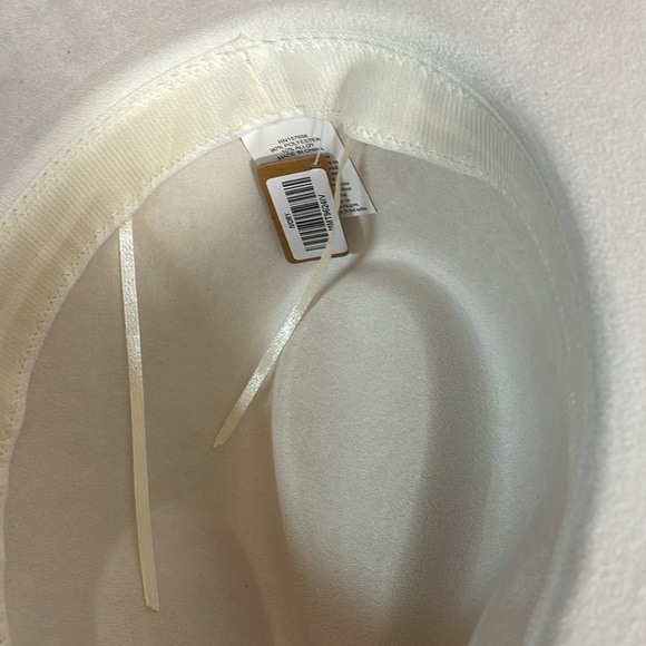 Western-Style Fedora with Decorative Band and Adjustable inner tie O/S - Picture 3 of 3